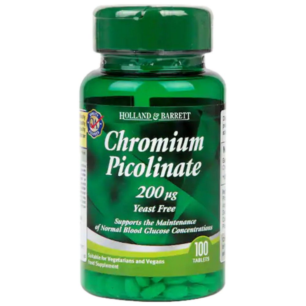 Chromium picolinate 200 MCG - 100 δισκία
