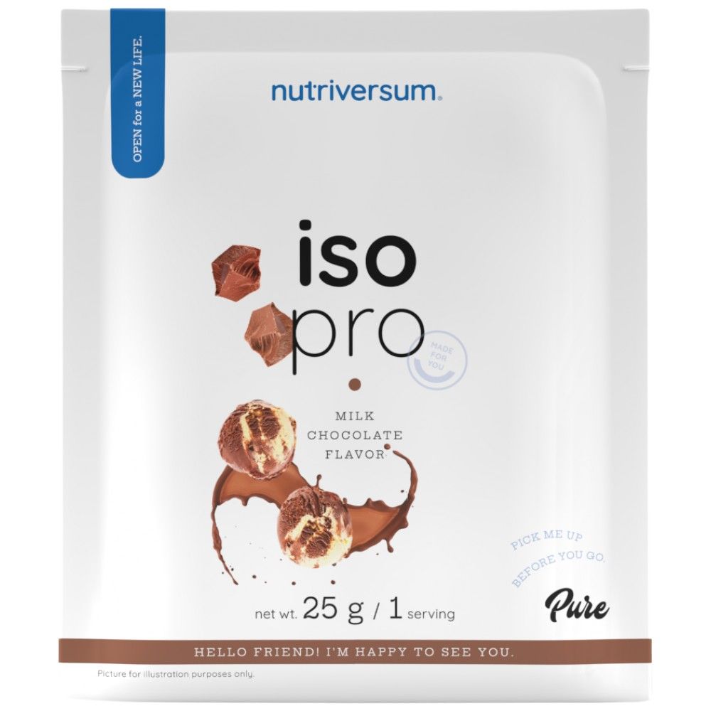 ISO Pro Pure Whey | Απομόνωση με σύστημα Ν -Ζύμ - 25 γραμμάρια