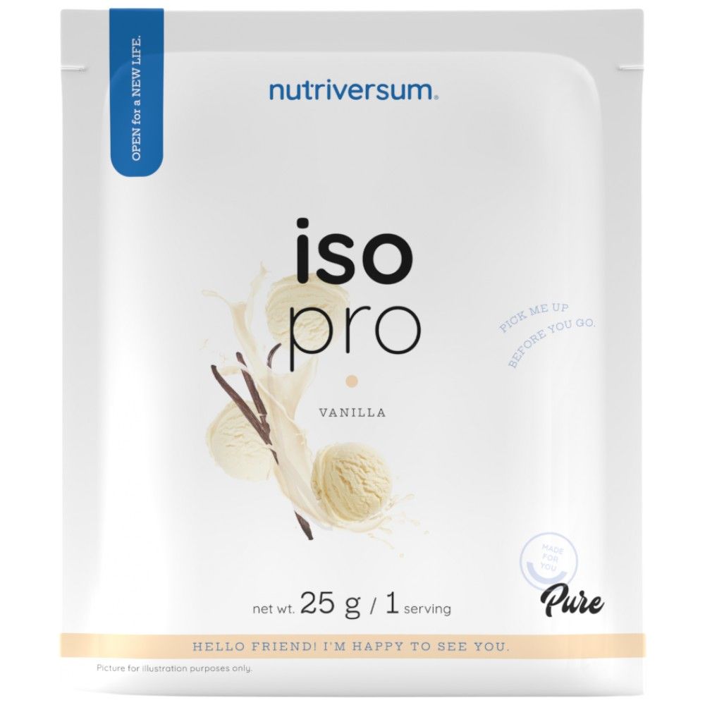 ISO Pro Pure Whey | Απομόνωση με σύστημα Ν -Ζύμ - 25 γραμμάρια