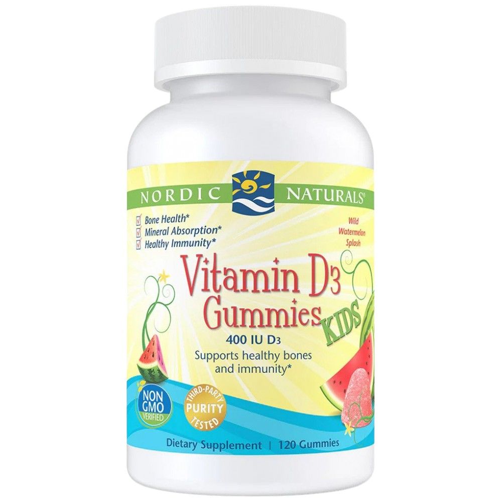 Βιταμίνη D3 Gummies Kids 400 IU - 120 Gummies
