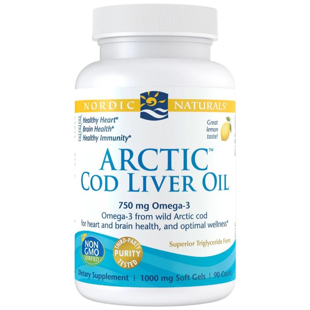 Λάδι ήπατος Arctic Cod 750 mg - 90 κάψουλες πηκτής