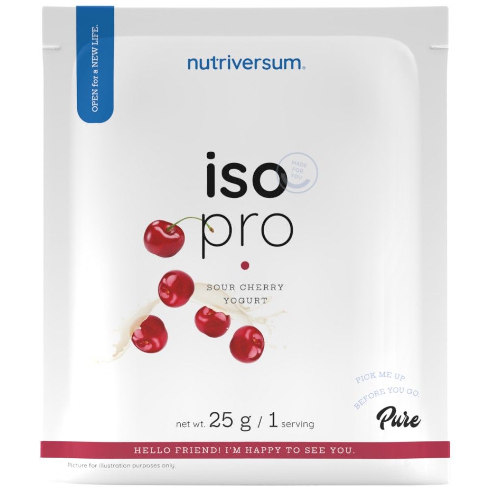 ISO Pro Pure Whey | Απομόνωση με σύστημα Ν -Ζύμ - 25 γραμμάρια