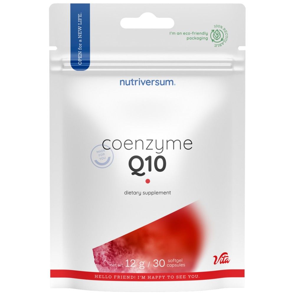Coenzyme Q10 | Coq10 - 30 κάψουλες πηκτής