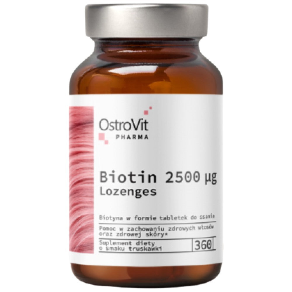 Biotin 2500 MCG | Παστίλιες 360 υπογλώσσια δισκία