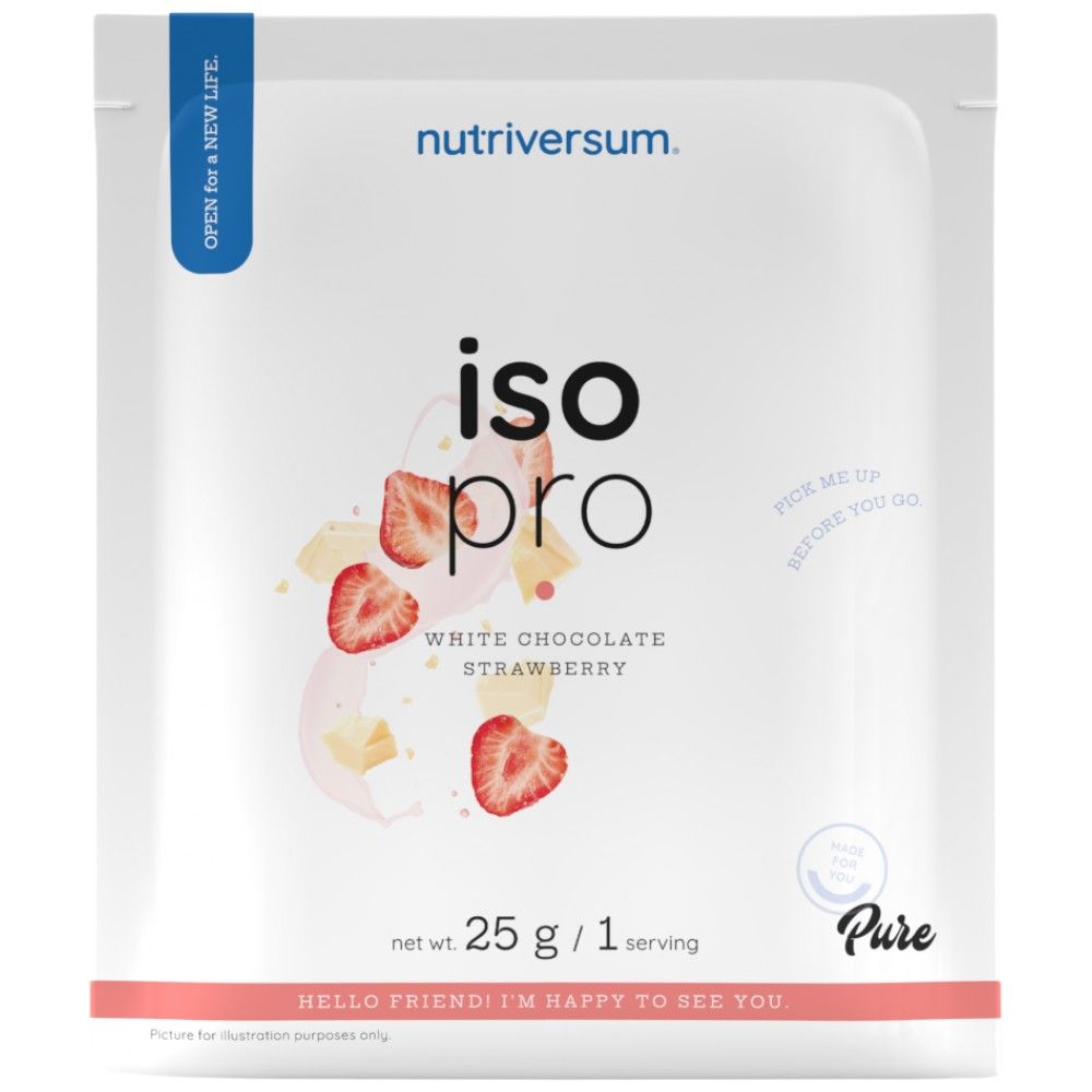 ISO Pro Pure Whey | Απομόνωση με σύστημα Ν -Ζύμ - 25 γραμμάρια