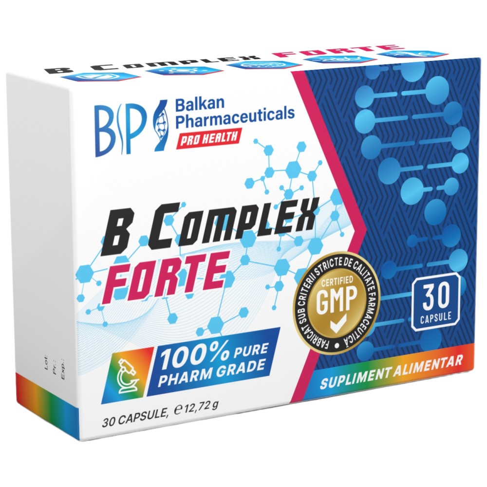 B -complex bp forte - 30 κάψουλες