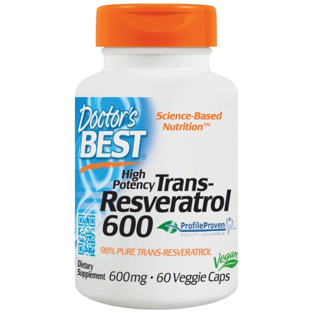 Transveratrol 600 mg - 60 κάψουλες