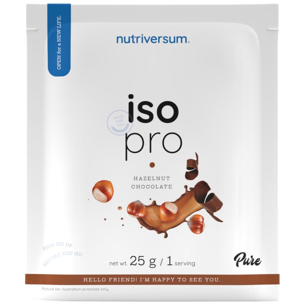 ISO Pro Pure Whey | Απομόνωση με σύστημα Ν -Ζύμ - 25 γραμμάρια
