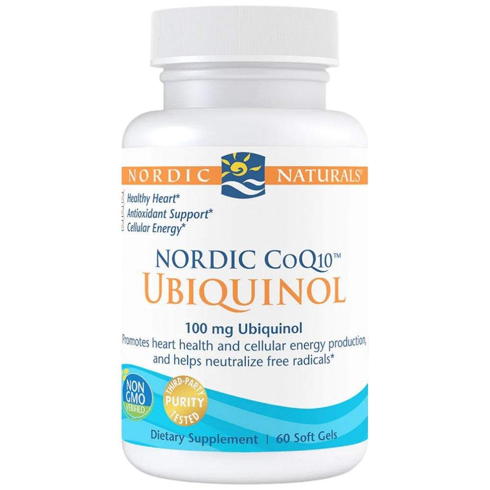 Σκανδιναβική CoQ10 ubiquinol 100 mg - 60 κάψουλες γέλης