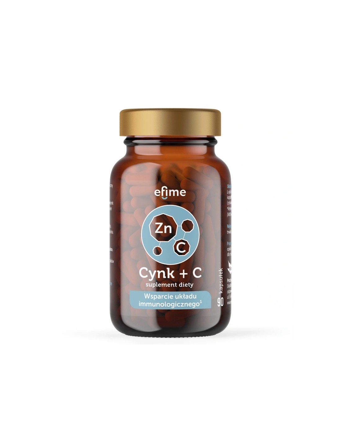 Ανοσότητα - ψευδάργυρος 10 mg + βιταμίνη C 300 mg efime x 90 κάψουλες