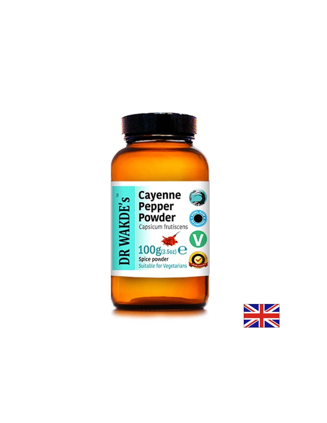 Hot Red Pepper (Cayenne) Powder - για καλύτερο μεταβολισμό και υγιή απώλεια βάρους, 100 g