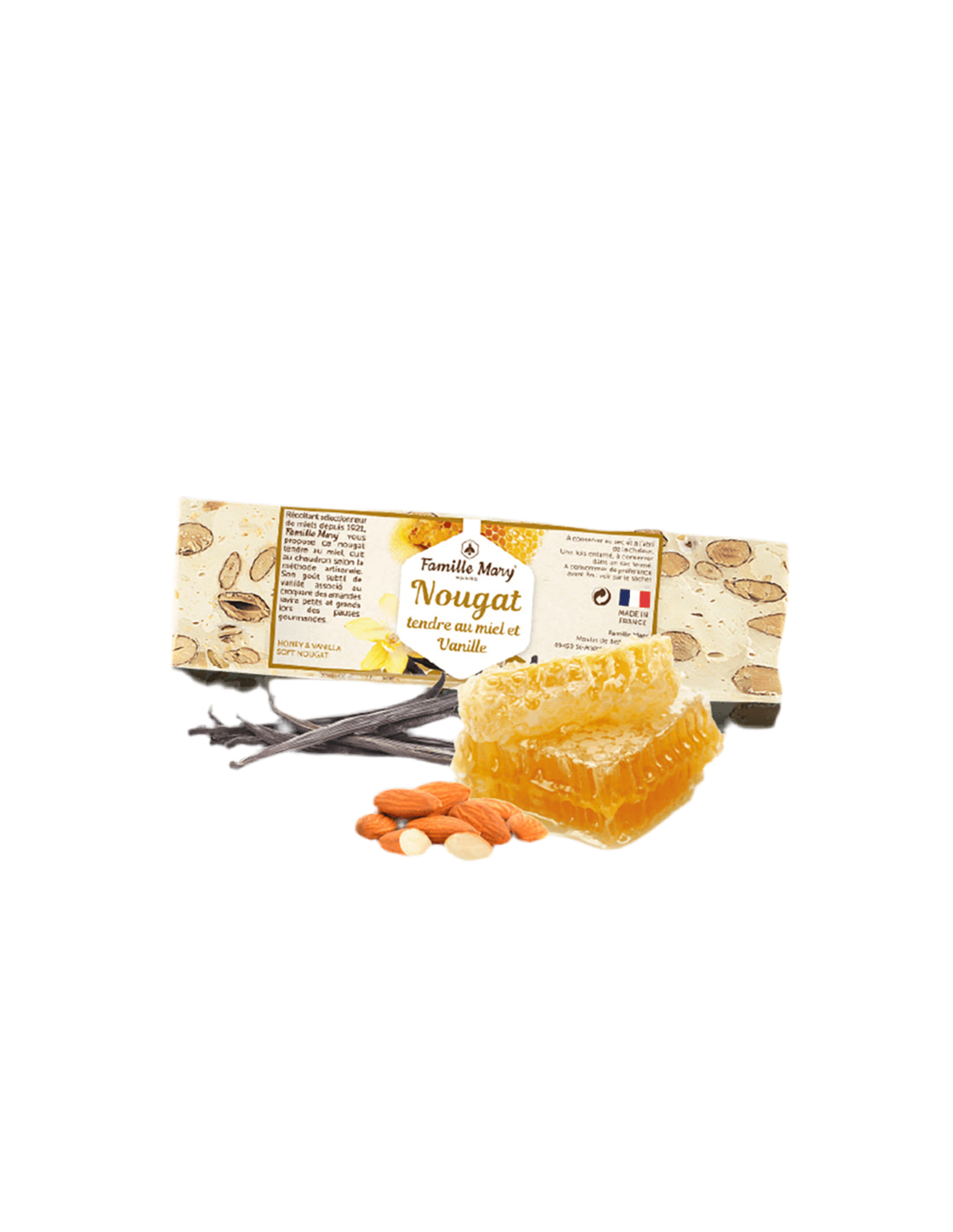 Προσφορά nougat με μέλι, αμύγδαλα και βανίλια, 100 g