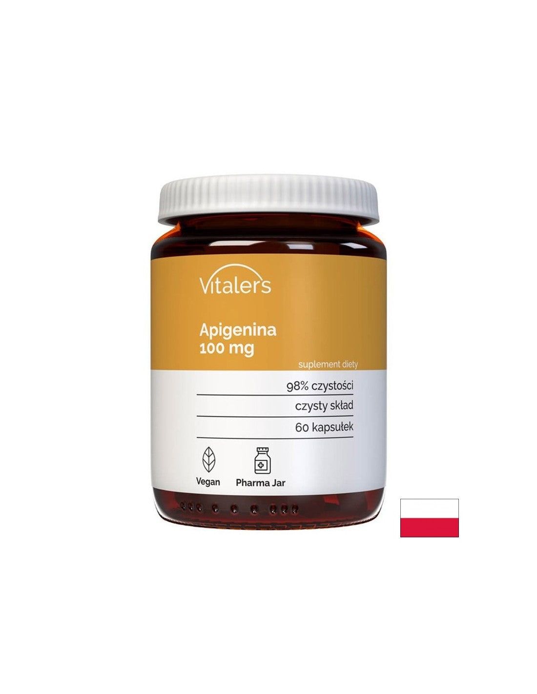 Στρες και αϋπνία - Απιγενίνη (από χαμομήλι), 100 mg x 60 κάψουλες