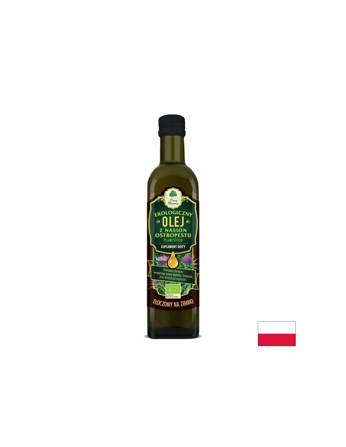 Βιολογικό έλαιο σπόρων ιπποφαούς, 100 ml <tc>Dary Natury</tc>