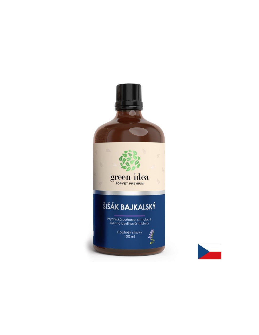Αϋπνία και ανοσία - Baikal skullcap, 100 ml βάμμα (χωρίς αλκοόλ)