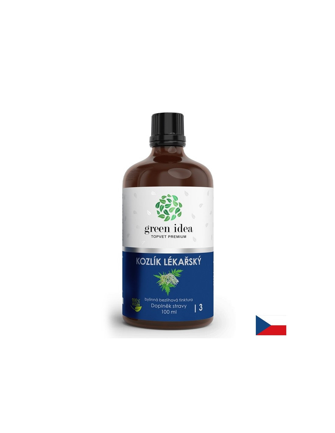 Άγχος και καλή διάθεση - Βαλεριάνα (ρίζα), βάμμα 100 ml (χωρίς αλκοόλ)