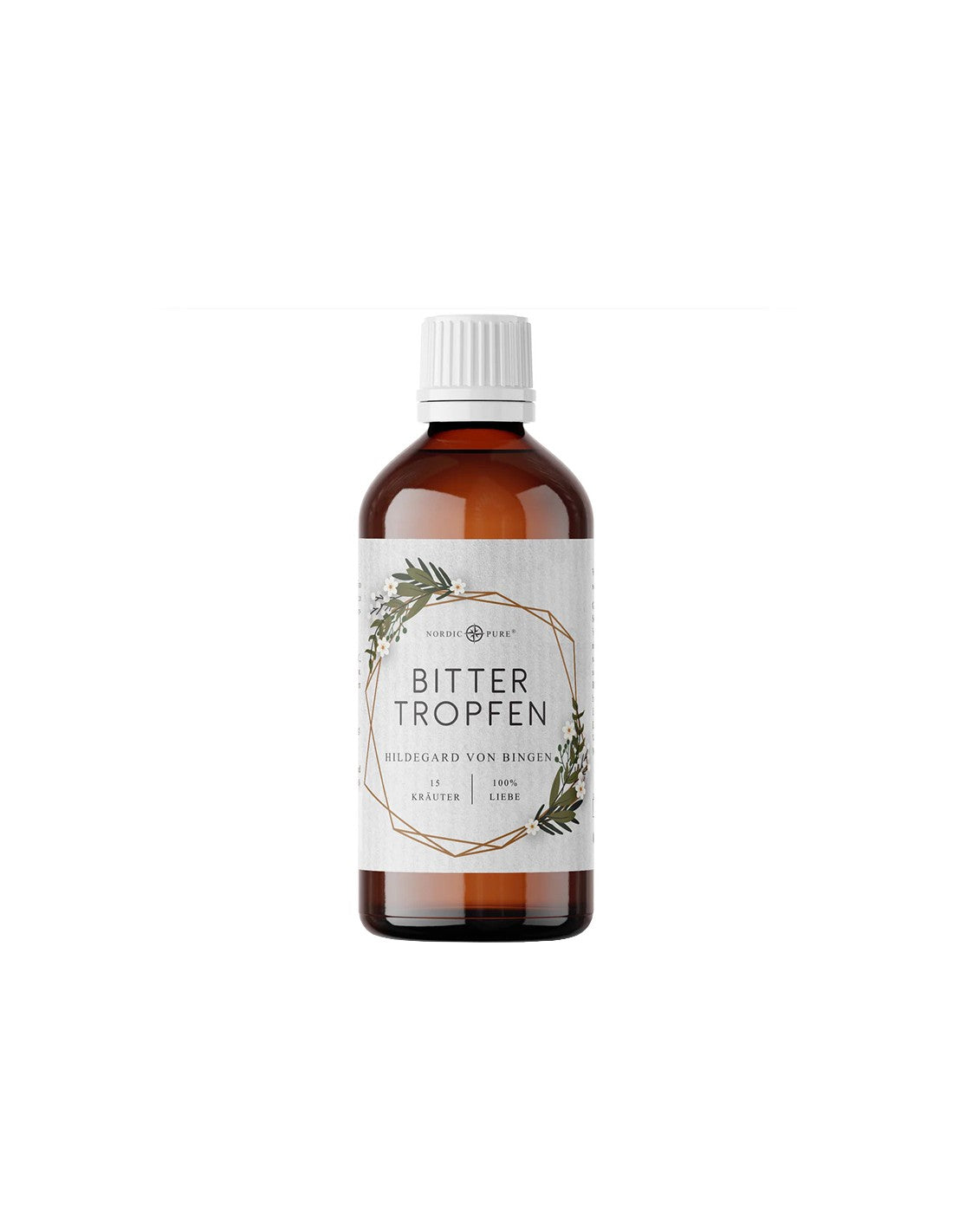 Herbal Bitters - Drops Σύμφωνα με τη μέθοδο του Hildegard von Bingen, 100 ml