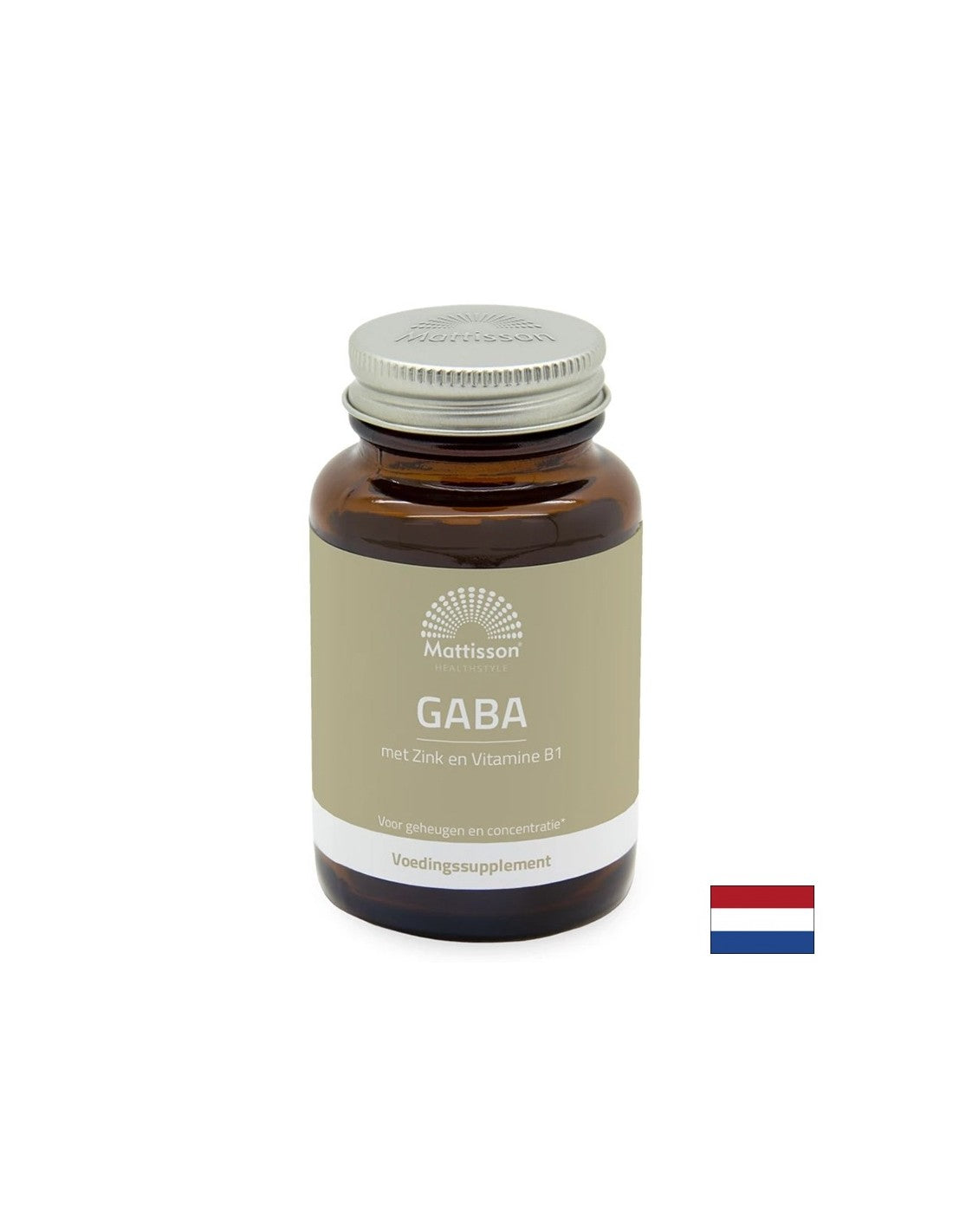 Άγχος και καλή διάθεση - GABA 1000 mg + ψευδάργυρος και βιταμίνη Β1, 60 δισκία