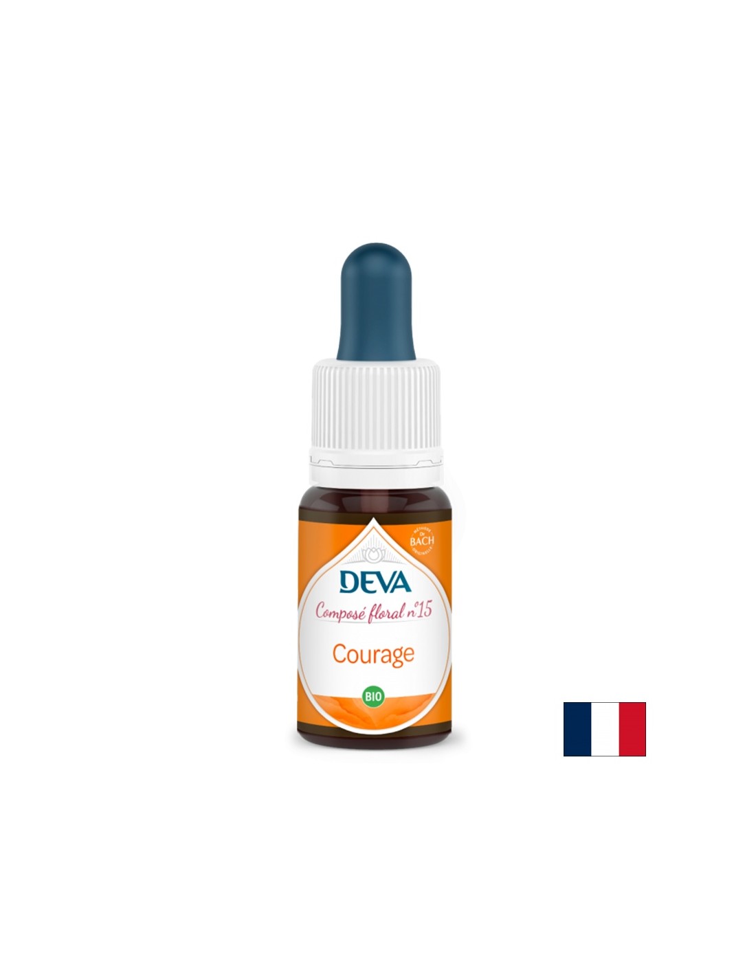 Courage and Confidence, floral essences, Bach drops No. 11, 15 ml