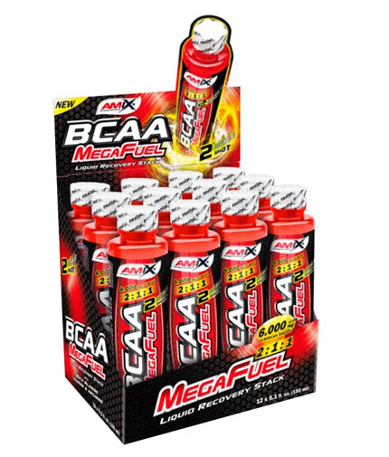 BCAA Megafuel 6000/150ml./12 amp. - 1.800 κιλά
