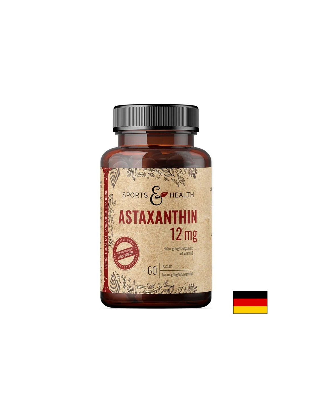 Καλή όραση - Ασταξανθίνη, 12 mg x 60 κάψουλες