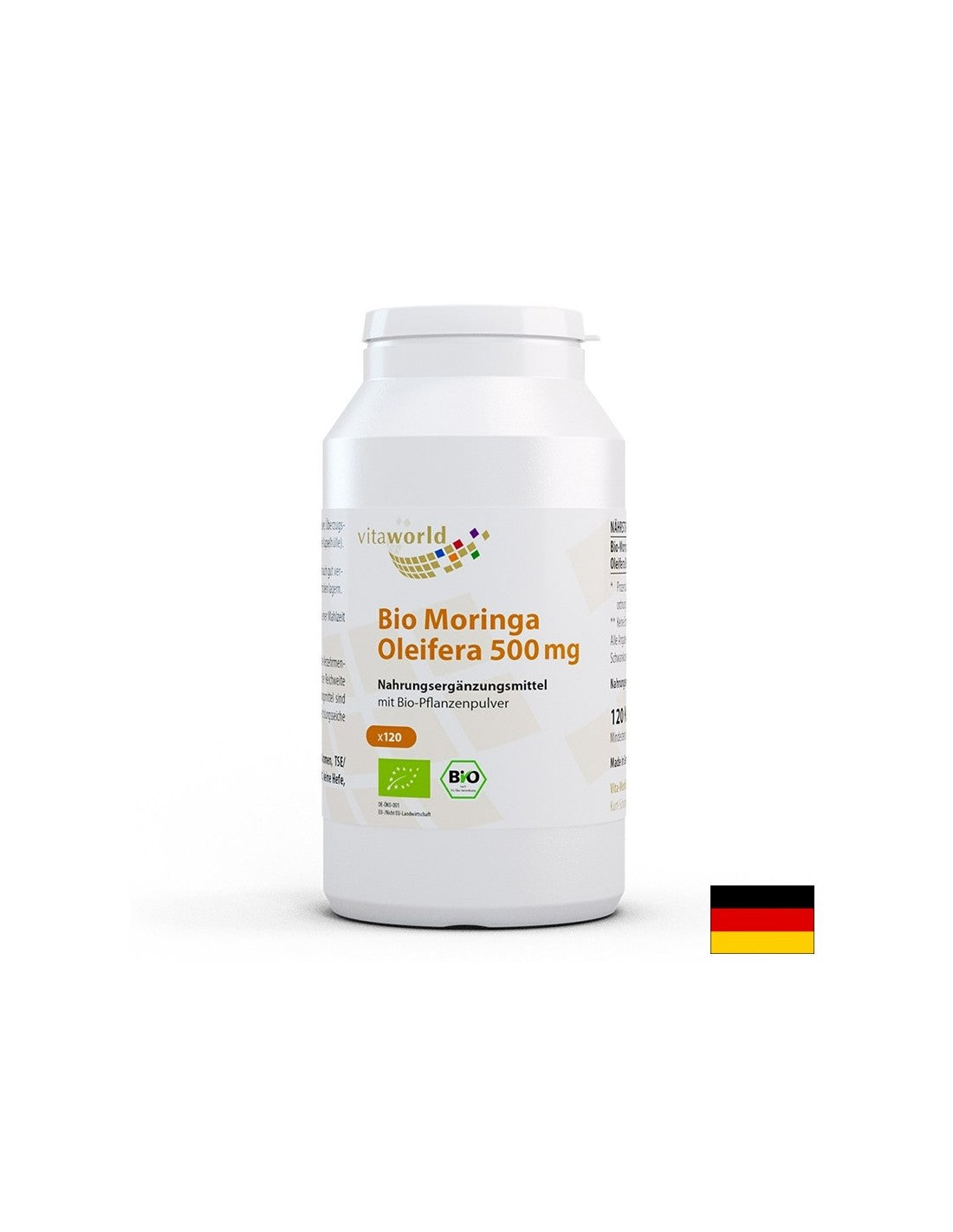 Αντιοξειδωτικό - Moringa Bio, 120 κάψουλες