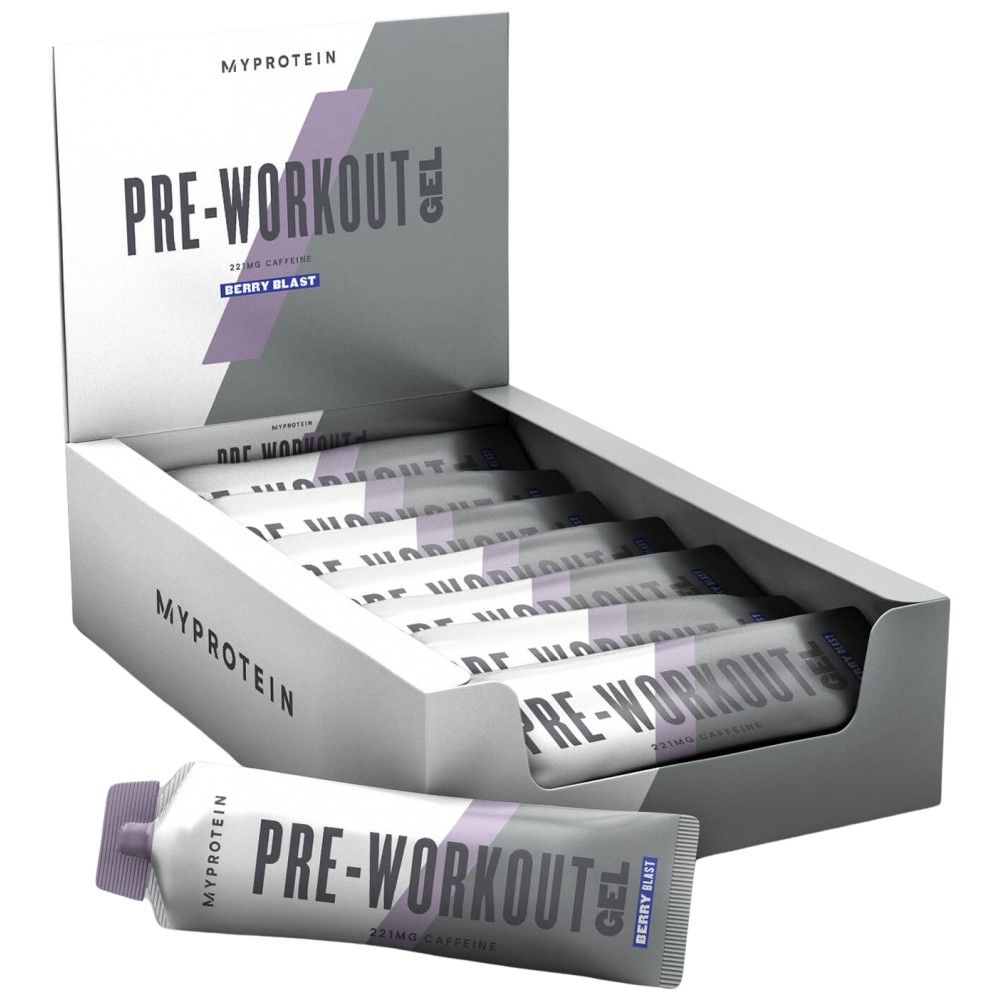 Gel Pre -Workout Gel - 12 x 50 γραμμάρια