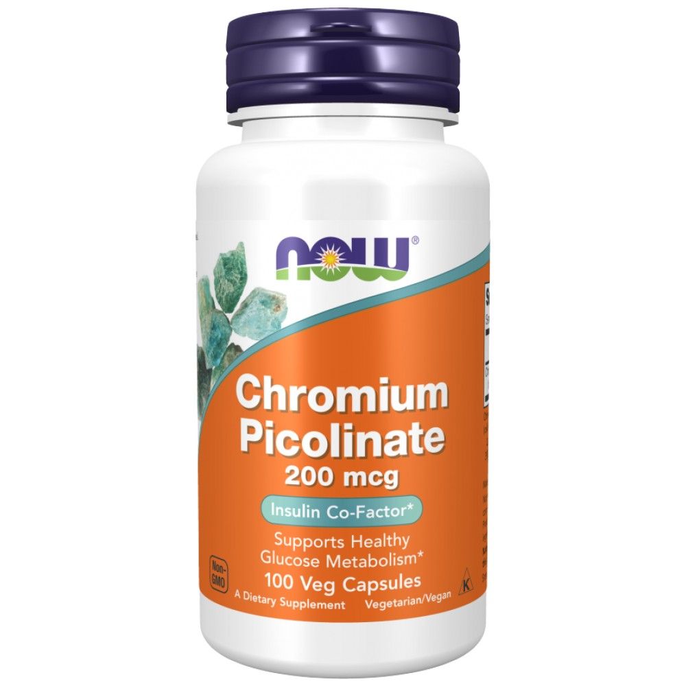 Chromium picolinate 200 MCG - 100 κάψουλες