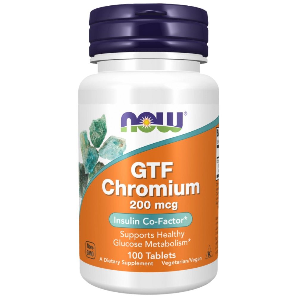 GTF Chromium 200 MCG - 100 δισκία