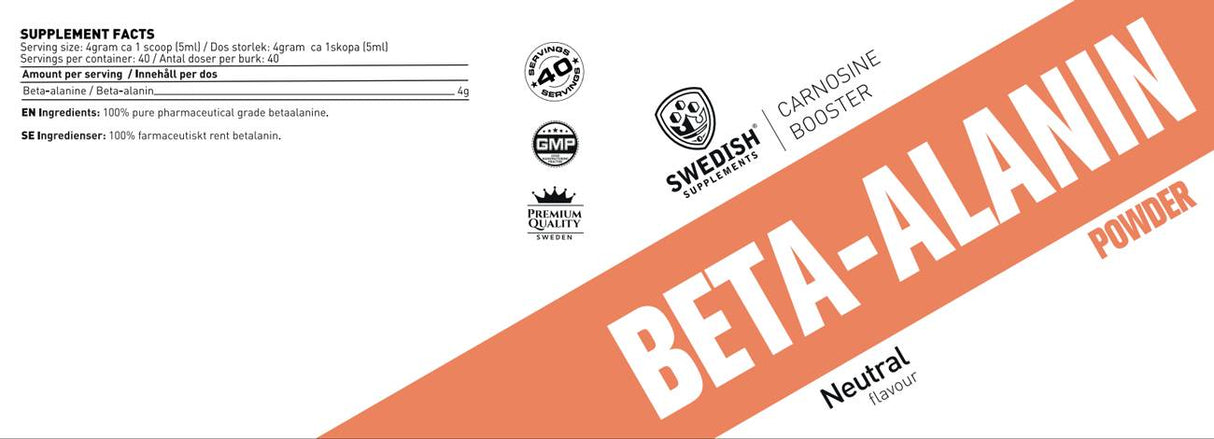Σκόνη βήτα αλανίνης - 300 γραμμάρια