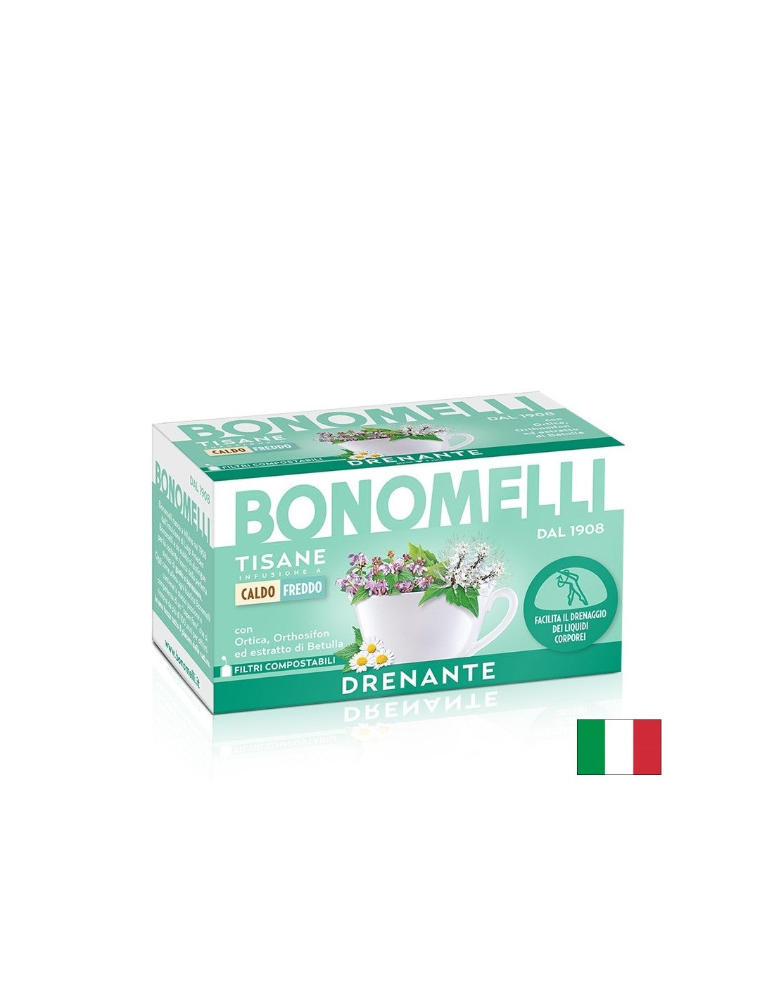 Herbal Tea Diuretic - Αποστράγγιση υγρών και αίσθηση ελαφρότητας, 16 φακελάκια