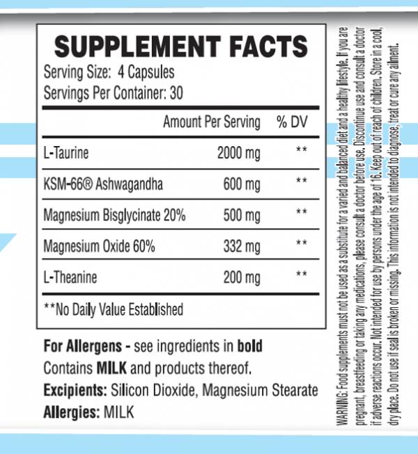 Ξεκινήστε | Διαχείριση άγχους και κόπωσης - 120 κάψουλες