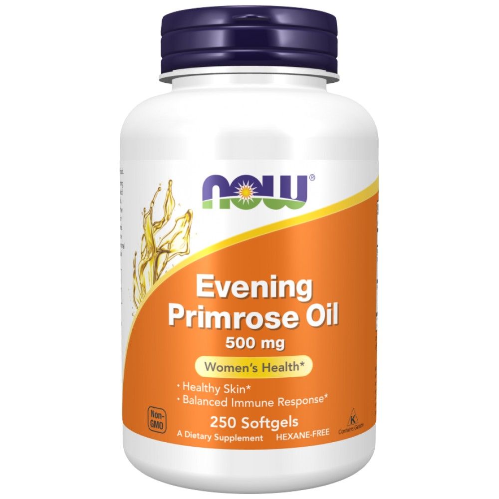 Λάδι βραδινής Primrose 500 mg - 250 κάψουλες γέλης