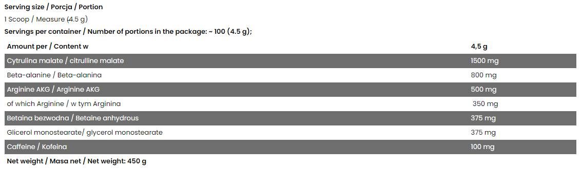 Ice Pump/Evercool Pre -Workout - 463 γραμμάρια