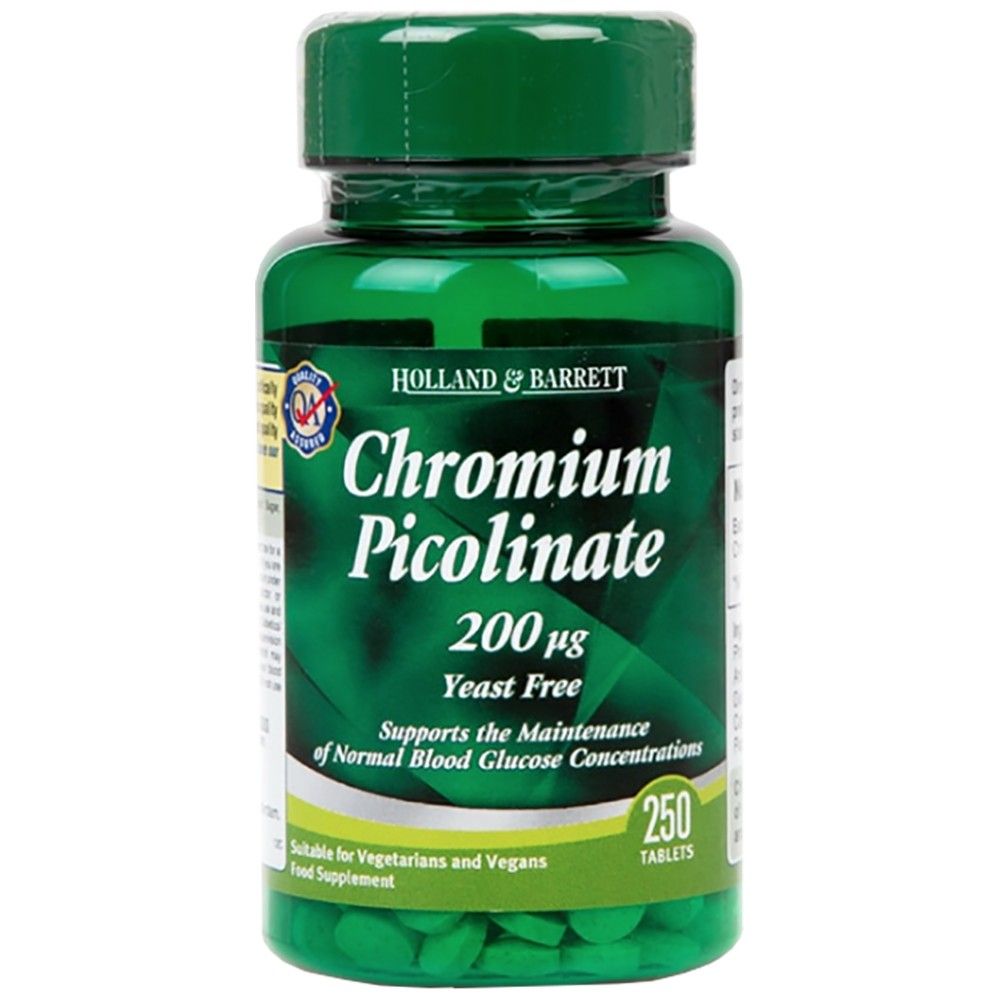 Chromium picolinate 200 mcg - 250 δισκία