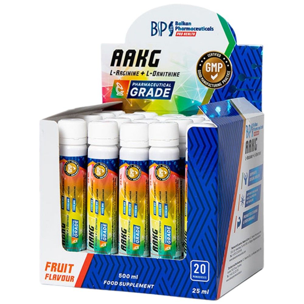 AAKG πυροβόλησε 6000 mg - 20 x 25 ml