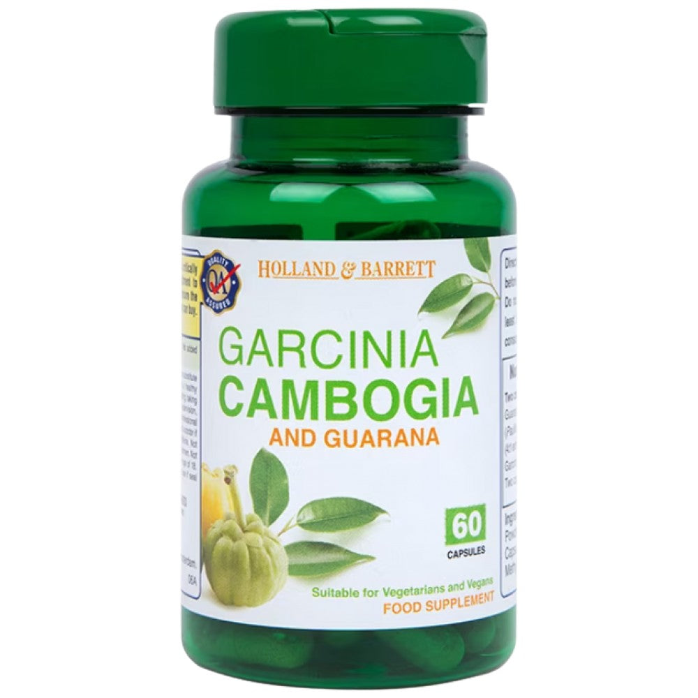 Garcinia Cambogia και Guarana - 60 κάψουλες