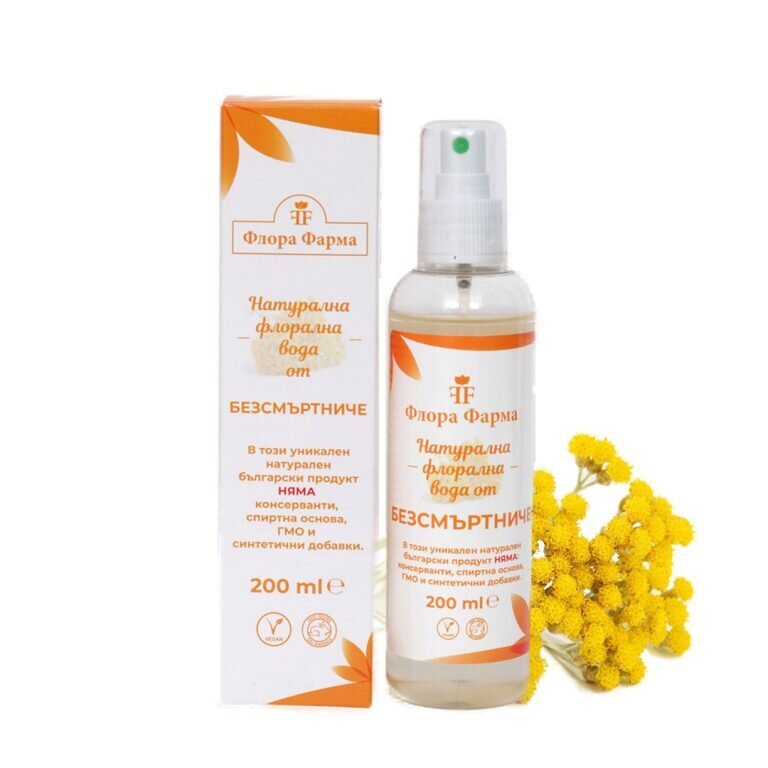 Φυσικό λουλουδάτο νερό από Immortelle - 200 ml Flora Pharma