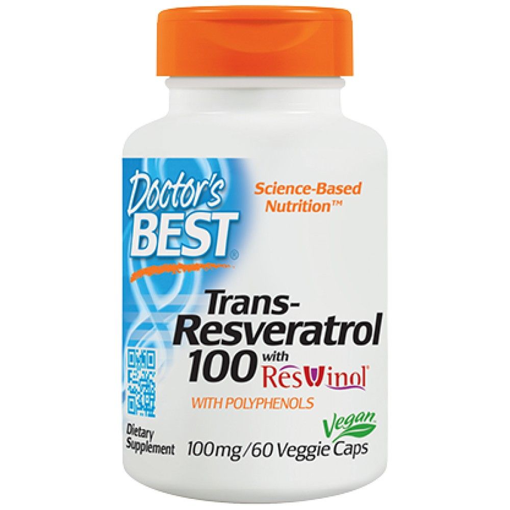Trans-resveratrol 100 mg | με resvinol -25 - 60 κάψουλες