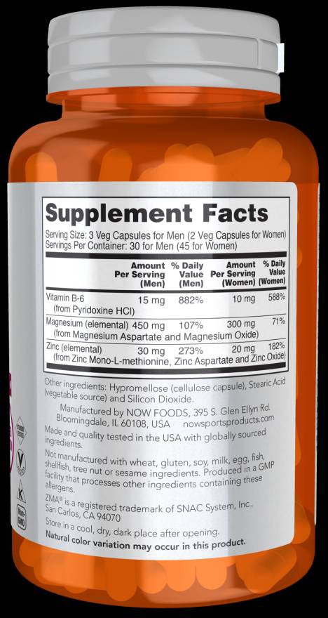 ZMA - 180 κάψουλες