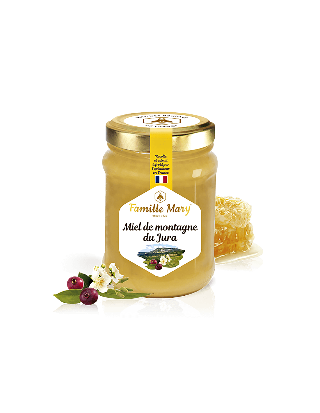 Mountain Honey από Jura, Γαλλία, 230 g