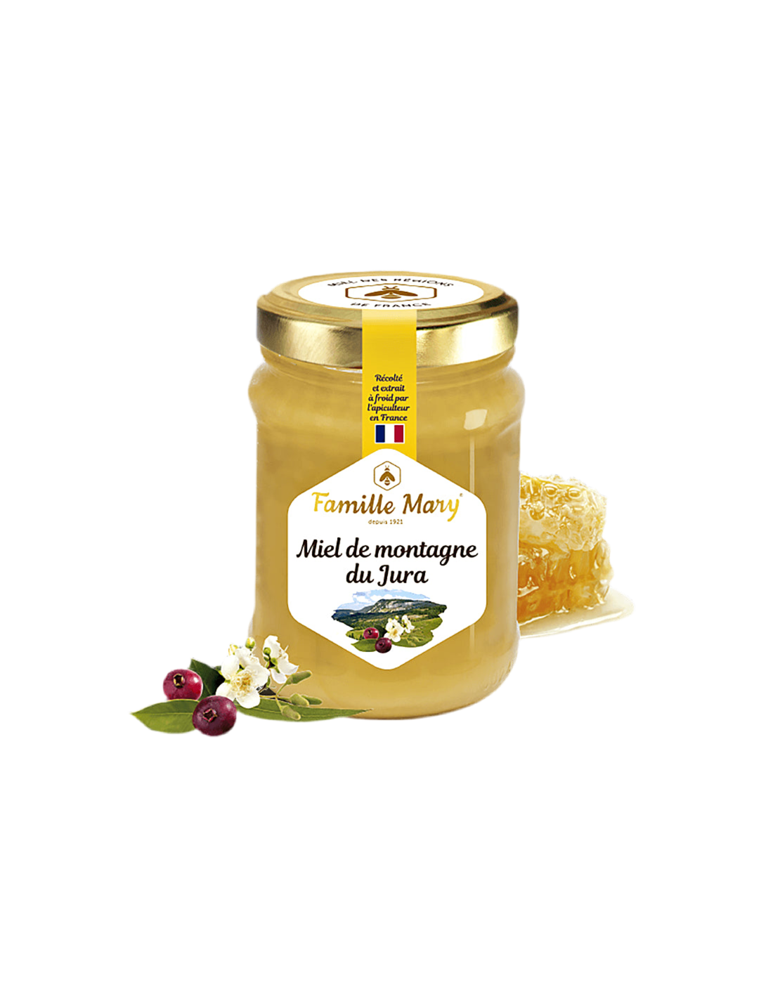 Mountain Honey από Jura, Γαλλία, 230 g