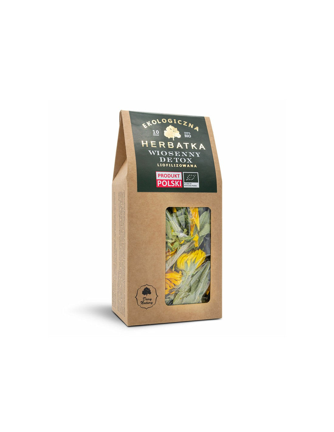Λυοφιλοποιημένο τσάι βοτάνων Spring detox Bio, 25 g <tc>Dary Natury</tc>