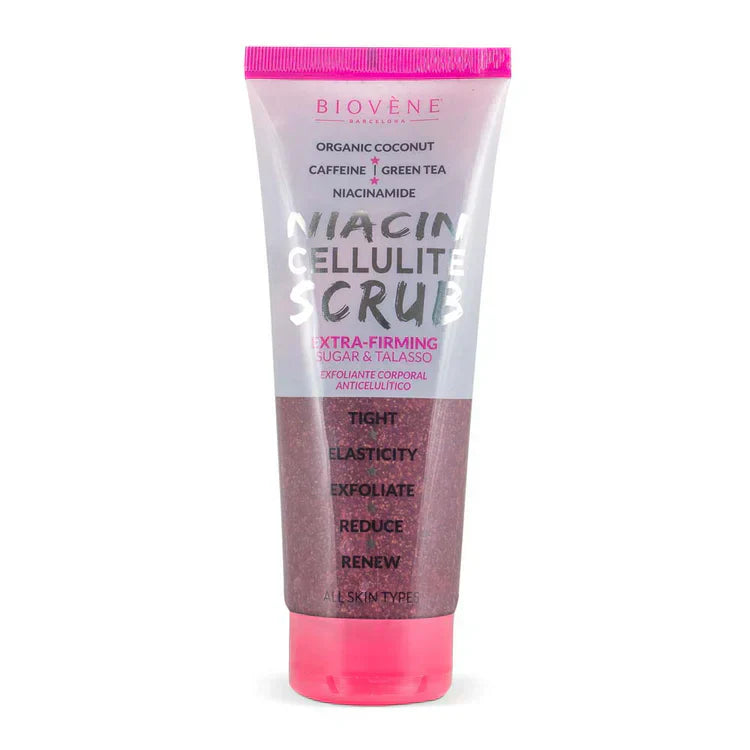 Niacin scrub κατά της κυτταρίτιδας με καρύδα για σύσφιξη και λείανση του δέρματος 250 ml