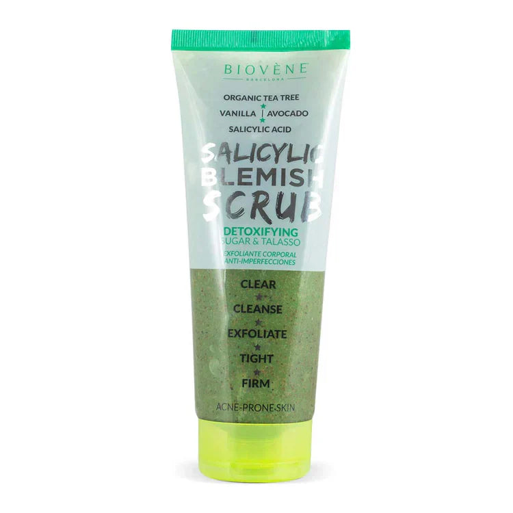 Σαλικυλικό scrub με tea tree για αποτοξίνωση δέρματος 250 ml