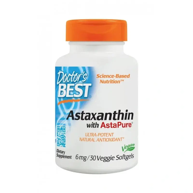 Καλύτερες κάψουλες πηκτής Astaxanthin 6 mg - 90