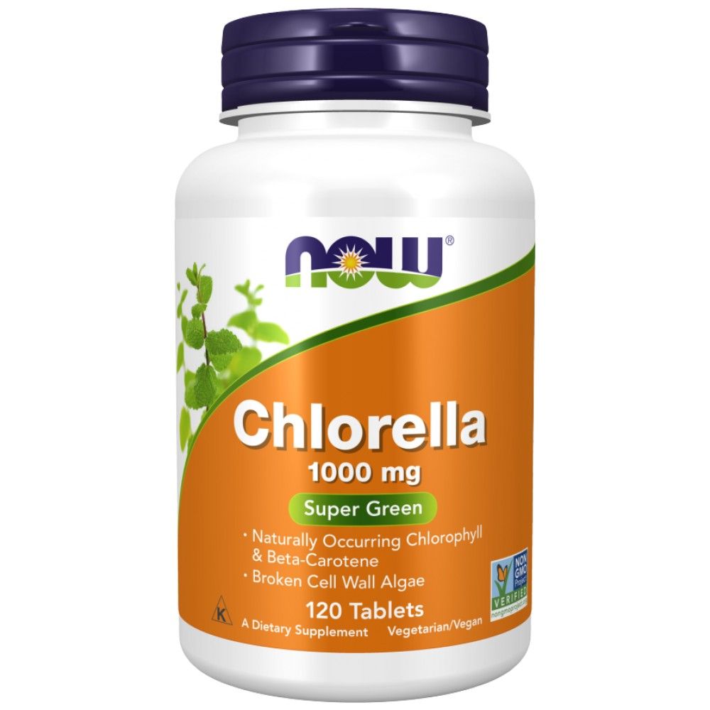 Chlorella 1000 mg - 120 δισκία
