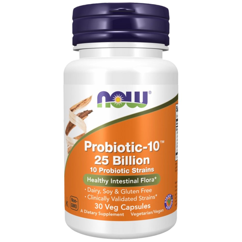 Probiotic -10 25 δισεκατομμύρια - 30 κάψουλες