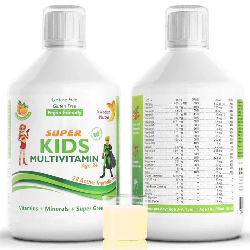 Super Children Children's Multivitamins (3-12 έτη) - 500 ml