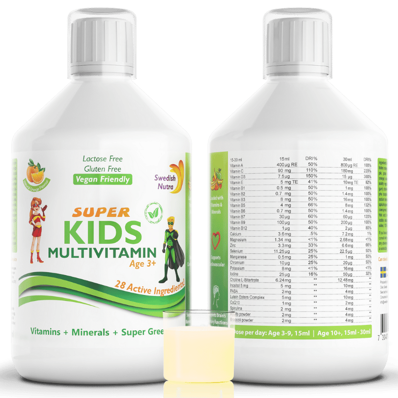 Super Children Children's Multivitamins (3-12 έτη) - 500 ml